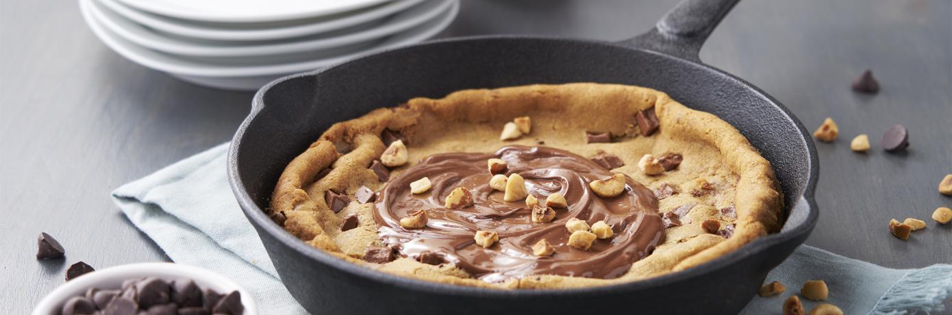 Hazelnut Chocolate Cookie Pie