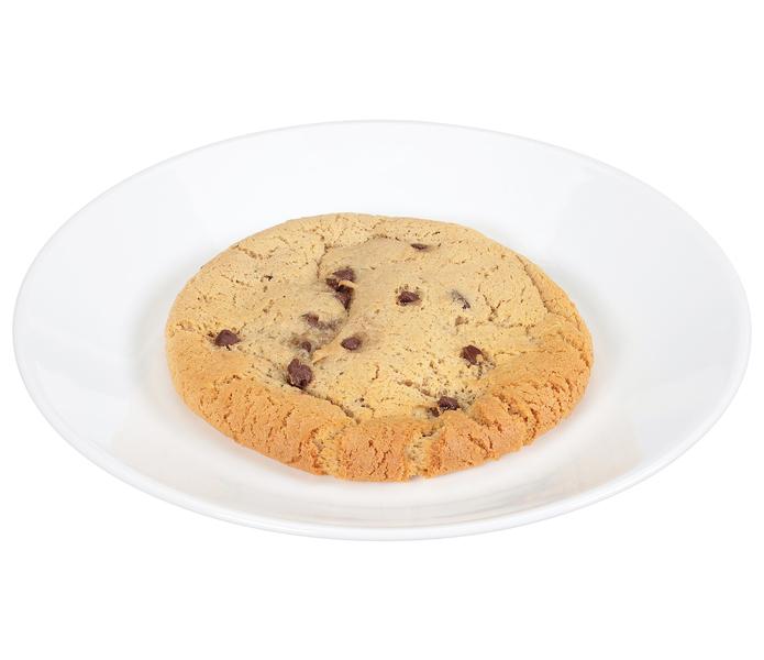 Cookie on plate